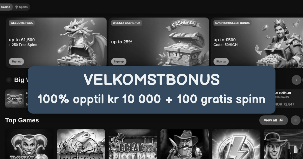 Ninewin Casino - Beste Nettcasino i Norge